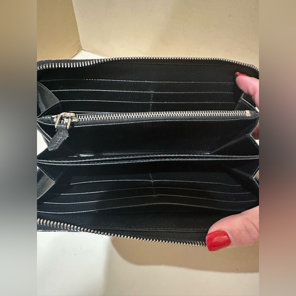 Prada St. Bouquet Floral Zippy Wallet - Picture 6 of 12